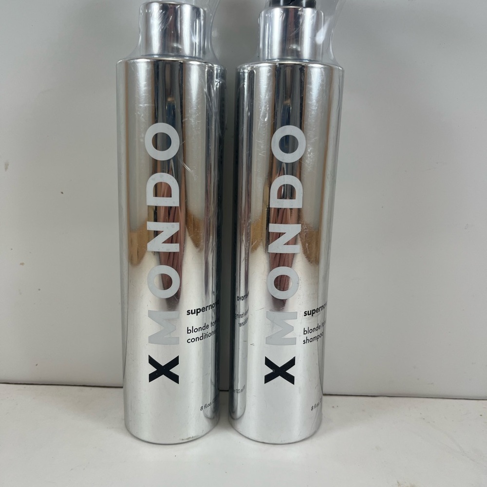 XMONDO Silver Shampoo and Conditioner Set. New Sealed Bottles.